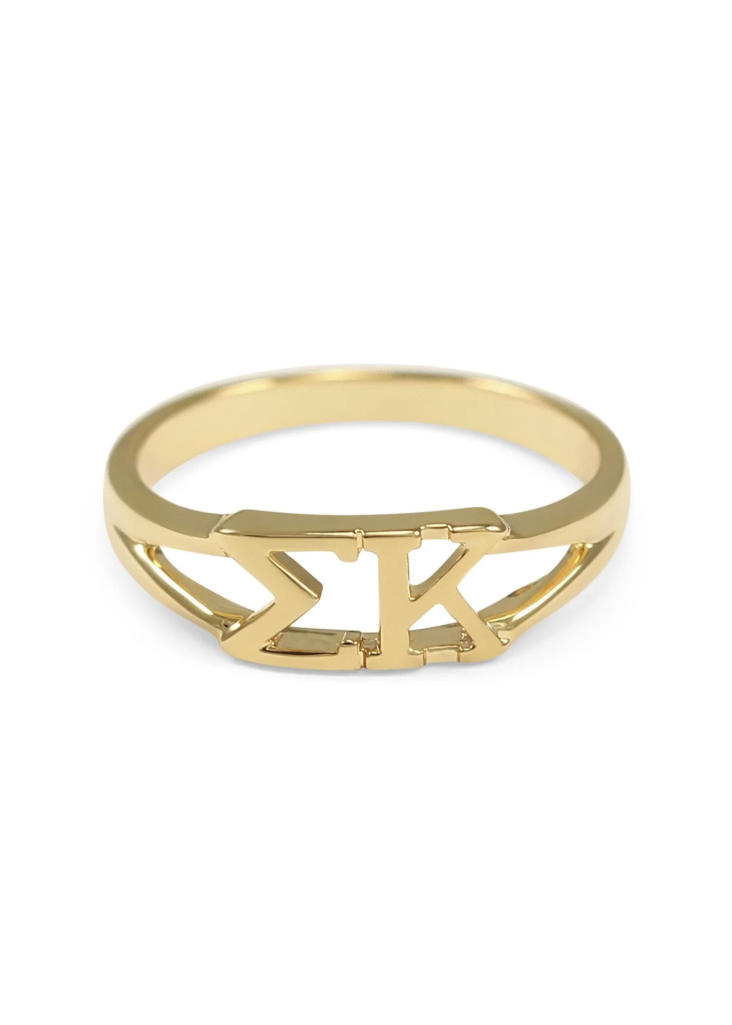 Sigma Kappa Sunshine Gold Ring