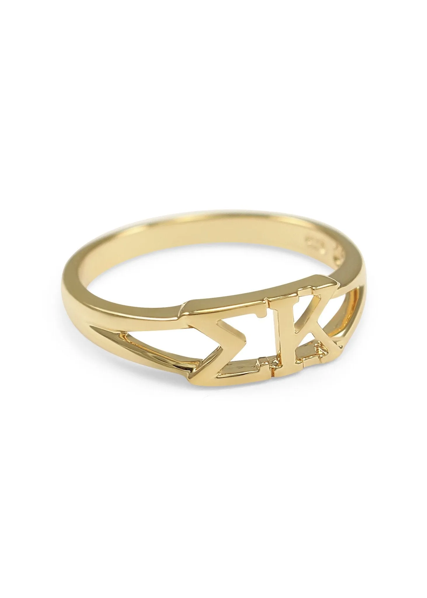 Sigma Kappa Sunshine Gold Ring