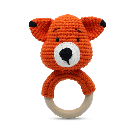 Snuggle Buddies Fox - Ring Rattle