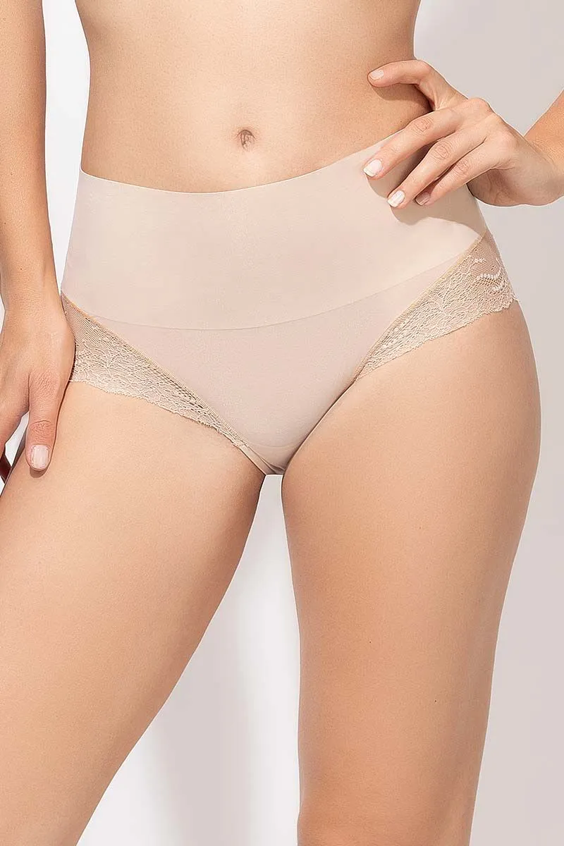 SPANX UNDIE-TECTABLE Lace Hi-Hipster Panty in Soft Nude 