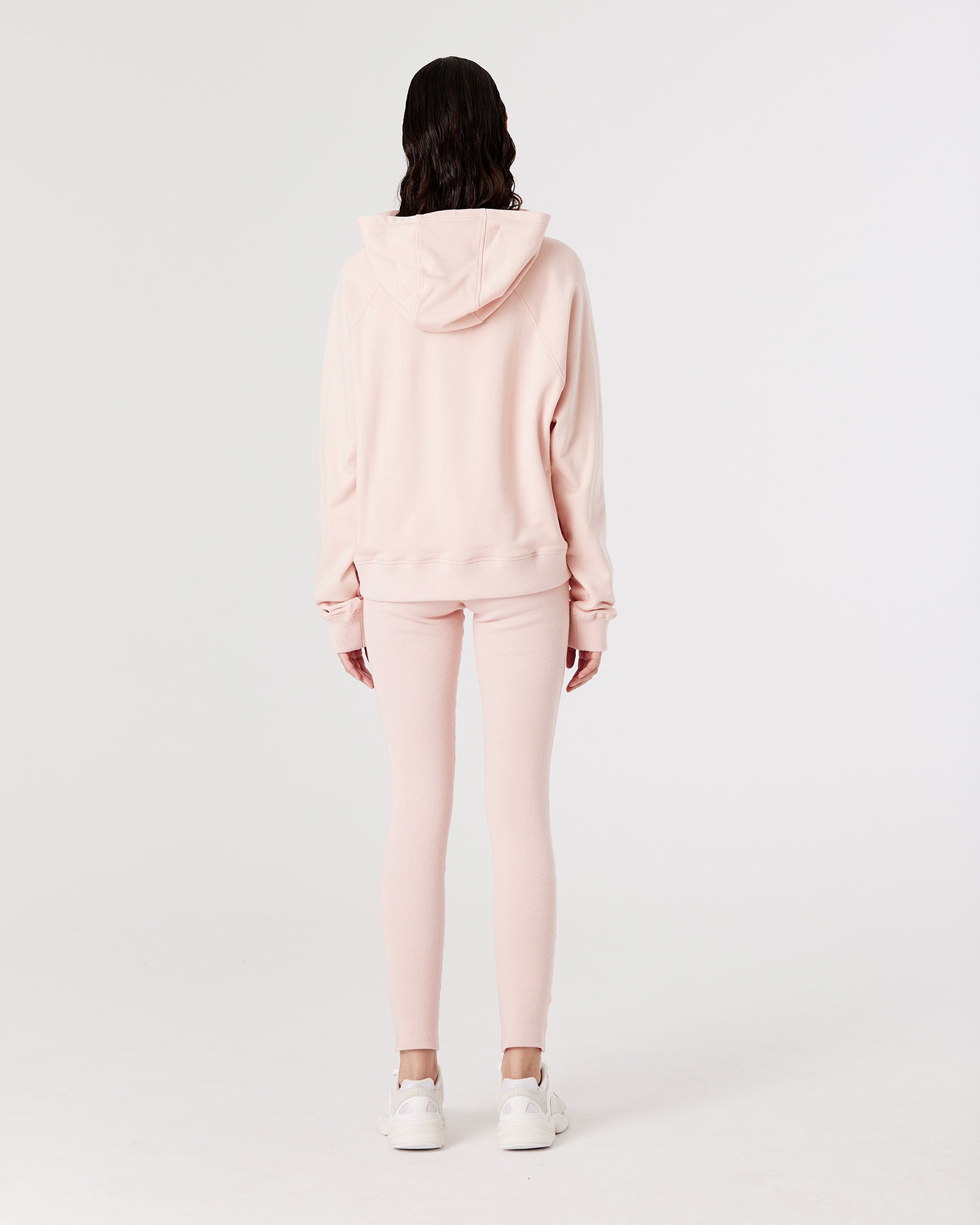 SPORTS HOODIE - PEACH PINK