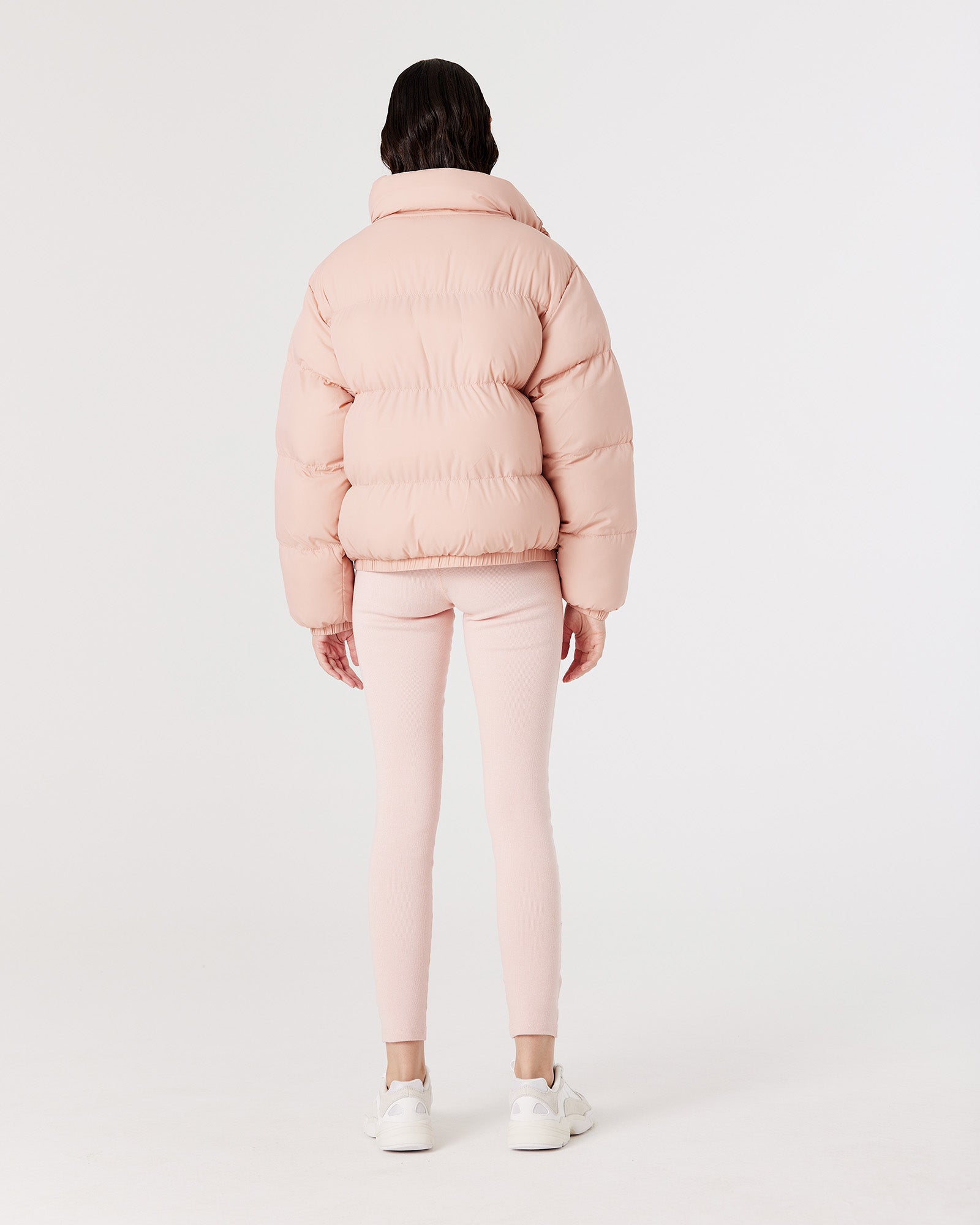 SPORTS PUFFER - PEACH PINK