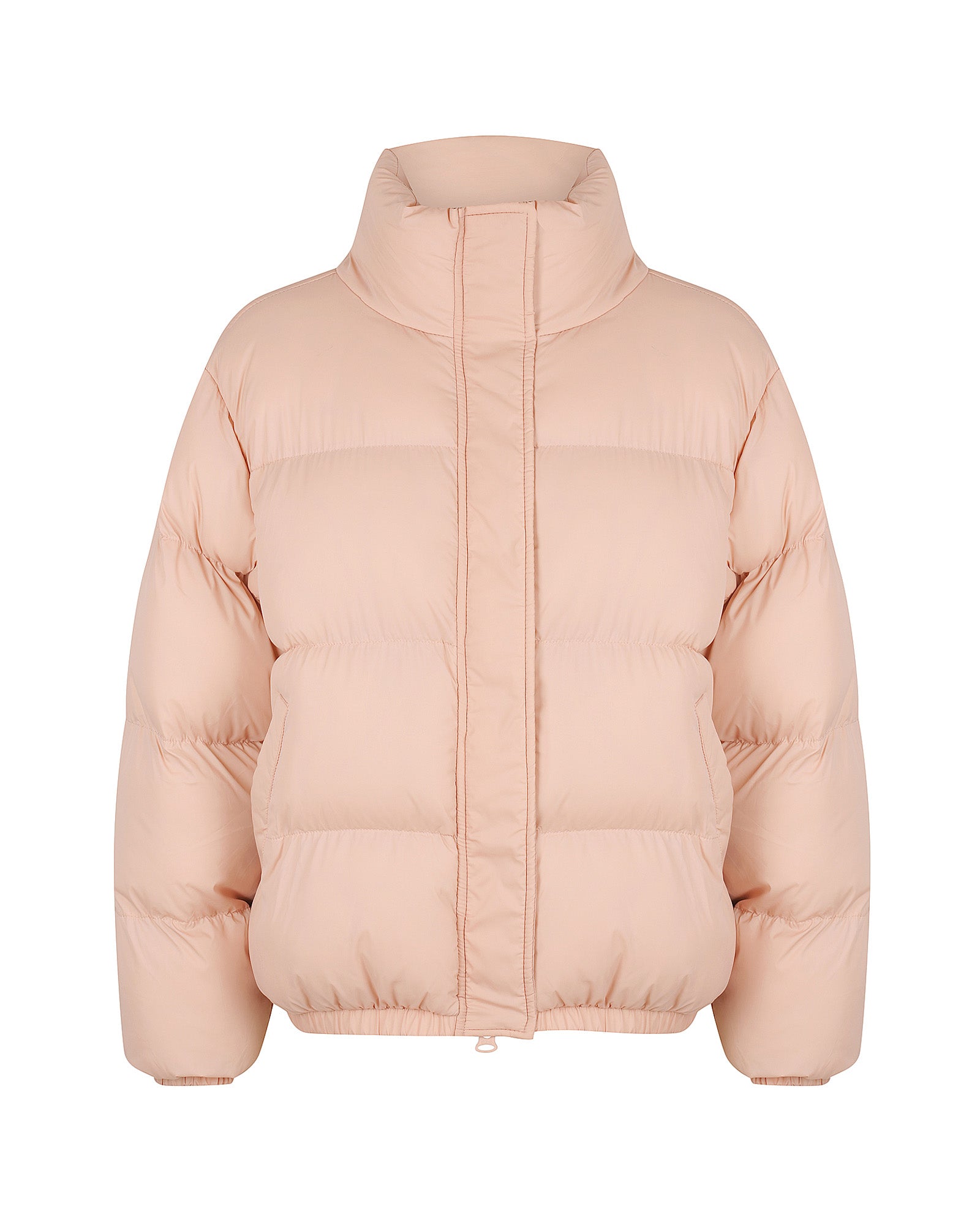 SPORTS PUFFER - PEACH PINK