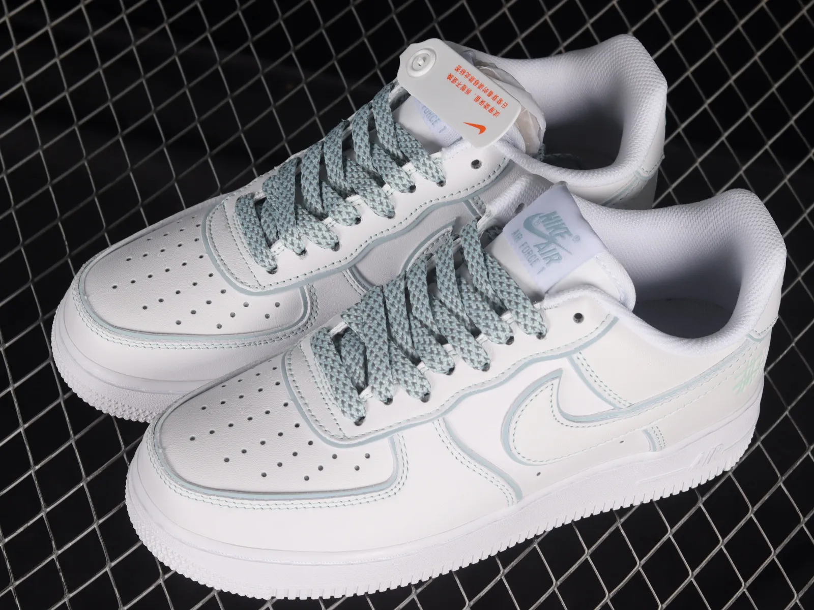 Stussy x Nike Air Force 1 Low Ice Blue White DT0617-029