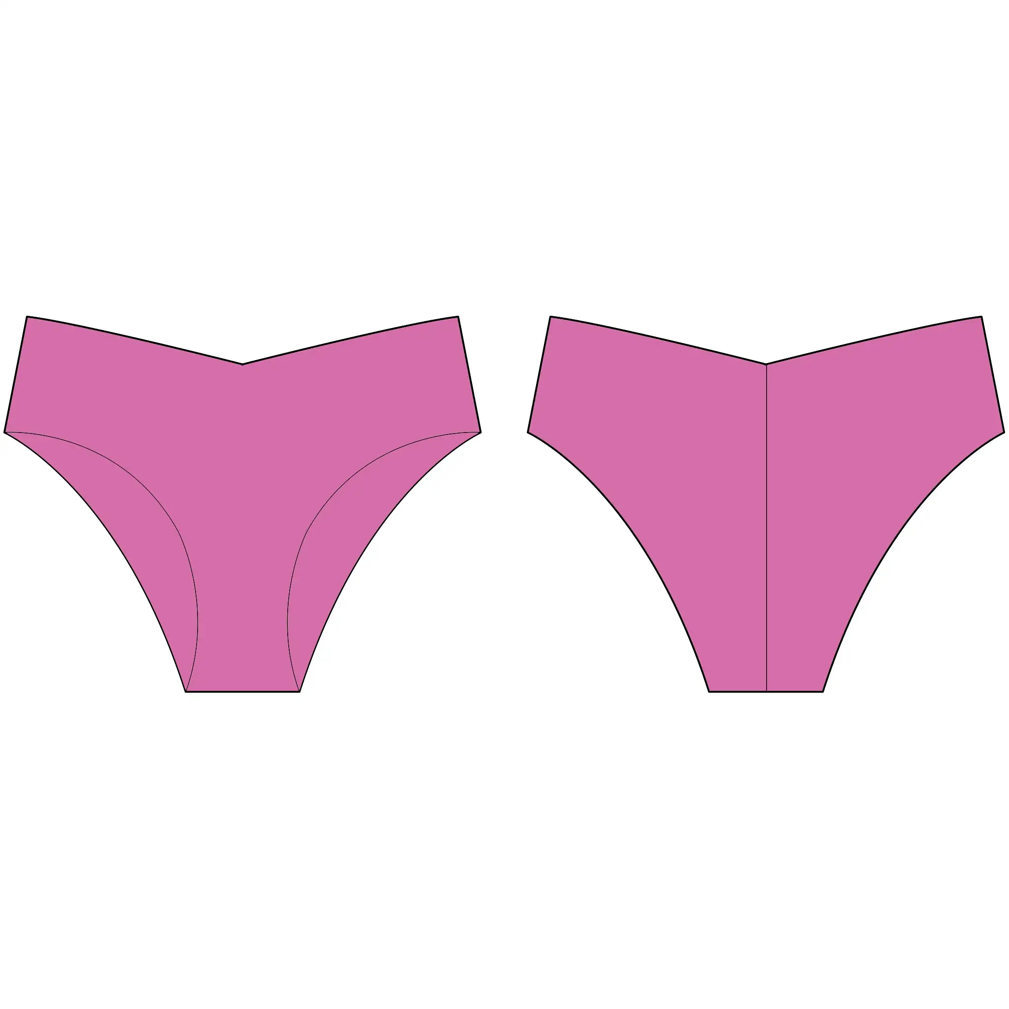 Super Pink Second-Skin Bikini Panty