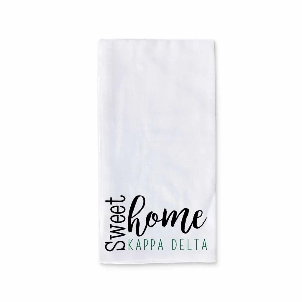 Sweet Home Kappa Delta Sorority Kitchen Towel