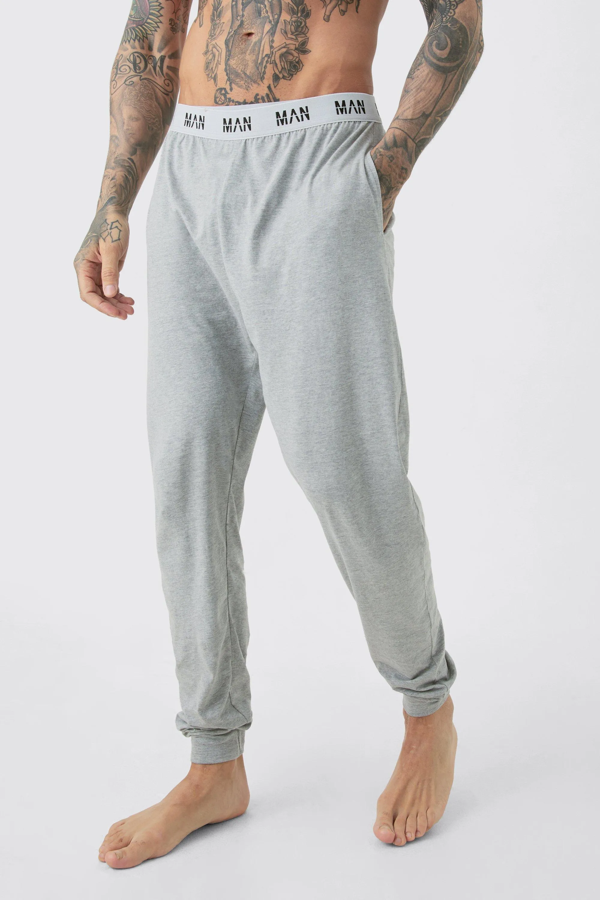 Tall Man Loungewear Sweatpants In Grey Marl