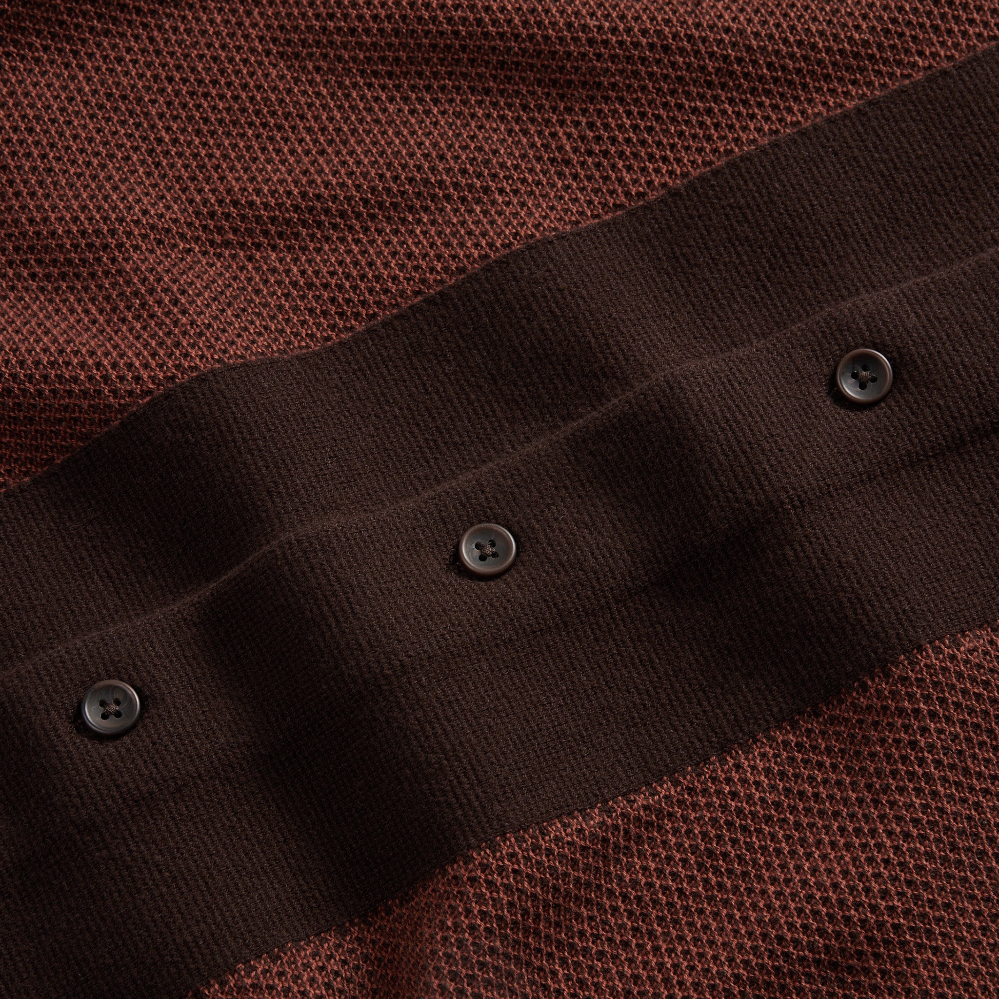 The Button Down Polo in Morita Seed Stitch