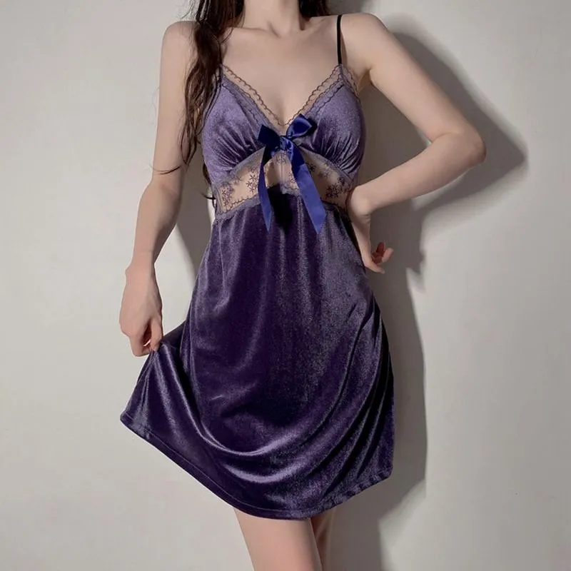 Velvet Romantic Night Sleepware Pajamas