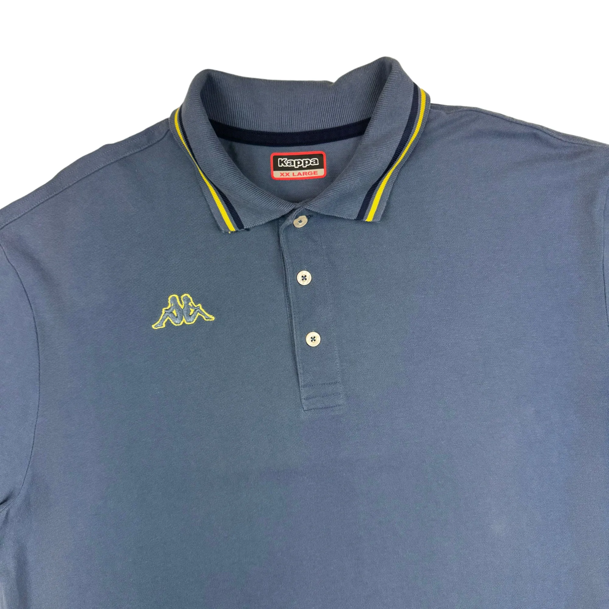 Vintage Kappa Polo Shirt Blue