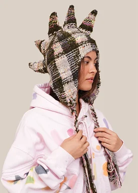 Vitelli Plaid Spikey Hat