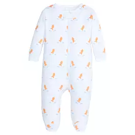 Zippered Footie - Goldfish